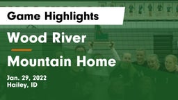 Wood River  vs Mountain Home  Game Highlights - Jan. 29, 2022