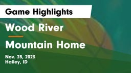 Wood River  vs Mountain Home  Game Highlights - Nov. 28, 2023