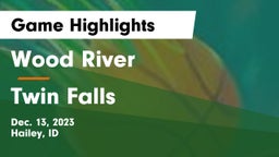 Wood River  vs Twin Falls  Game Highlights - Dec. 13, 2023