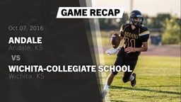 Recap: Andale  vs. Wichita-Collegiate School  2016