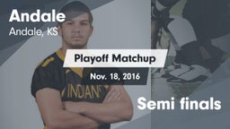 Matchup: Andale  vs. Semi  finals 2016