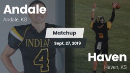 Matchup: Andale  vs. Haven  2019