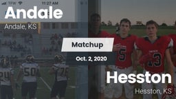 Matchup: Andale  vs. Hesston  2020