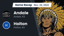 Recap: Andale  vs. Holton  2022