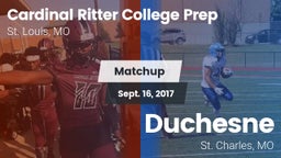 Matchup: Cardinal Ritter vs. Duchesne  2017