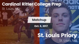 Matchup: Cardinal Ritter vs. St. Louis Priory  2017