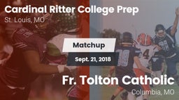 Matchup: Cardinal Ritter vs. Fr. Tolton Catholic  2018