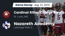 Recap: Cardinal Ritter College Prep vs. Nazareth Academy  2019