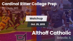 Matchup: Cardinal Ritter vs. Althoff Catholic  2019