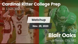 Matchup: Cardinal Ritter vs. Blair Oaks  2020