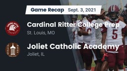 Recap: Cardinal Ritter College Prep vs. Joliet Catholic Academy  2021