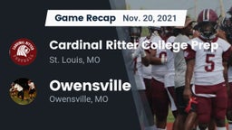 Recap: Cardinal Ritter College Prep  vs. Owensville  2021