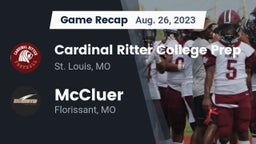 Recap: Cardinal Ritter College Prep  vs. McCluer  2023