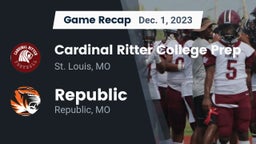 Recap: Cardinal Ritter College Prep  vs. Republic  2023