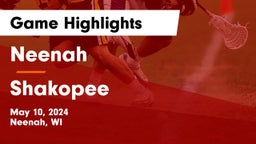 Neenah  vs Shakopee  Game Highlights - May 10, 2024