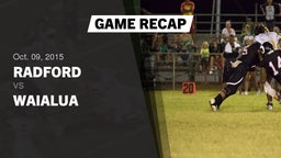 Recap: Radford  vs. Waialua 2015