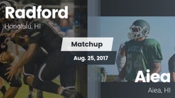 Matchup: Radford vs. Aiea  2017