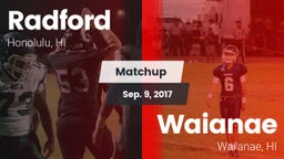Matchup: Radford vs. Waianae  2017