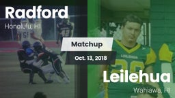 Matchup: Radford vs. Leilehua  2018
