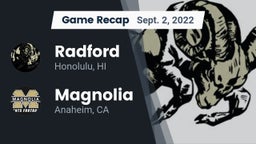 Recap: Radford  vs. Magnolia  2022