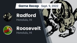 Recap: Radford  vs. Roosevelt  2022