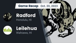 Recap: Radford  vs. Leilehua  2023