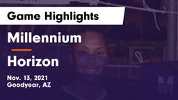 Millennium   vs Horizon Game Highlights - Nov. 13, 2021