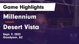Millennium   vs Desert Vista  Game Highlights - Sept. 9, 2022