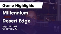Millennium   vs Desert Edge Game Highlights - Sept. 13, 2022