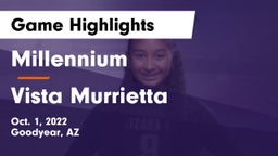 Millennium   vs Vista Murrietta Game Highlights - Oct. 1, 2022