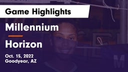 Millennium   vs Horizon  Game Highlights - Oct. 15, 2022