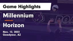 Millennium   vs Horizon Game Highlights - Nov. 12, 2022
