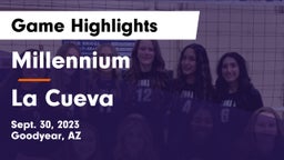 Millennium   vs La Cueva Game Highlights - Sept. 30, 2023
