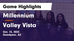 Millennium   vs Valley Vista  Game Highlights - Oct. 13, 2023