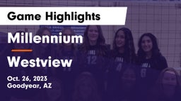Millennium   vs Westview  Game Highlights - Oct. 26, 2023
