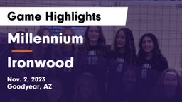 Millennium   vs Ironwood Game Highlights - Nov. 2, 2023