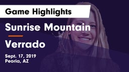 Sunrise Mountain  vs Verrado  Game Highlights - Sept. 17, 2019