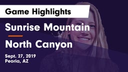 Sunrise Mountain  vs North Canyon Game Highlights - Sept. 27, 2019