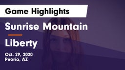 Sunrise Mountain  vs Liberty  Game Highlights - Oct. 29, 2020