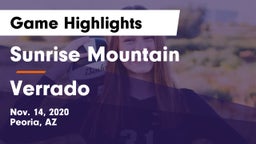 Sunrise Mountain  vs Verrado  Game Highlights - Nov. 14, 2020