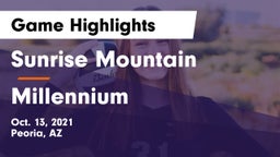 Sunrise Mountain  vs Millennium   Game Highlights - Oct. 13, 2021