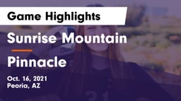 Sunrise Mountain  vs Pinnacle Game Highlights - Oct. 16, 2021