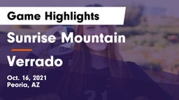 Sunrise Mountain  vs Verrado Game Highlights - Oct. 16, 2021
