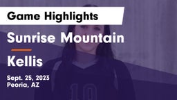 Sunrise Mountain  vs Kellis Game Highlights - Sept. 25, 2023