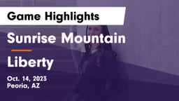 Sunrise Mountain  vs Liberty Game Highlights - Oct. 14, 2023