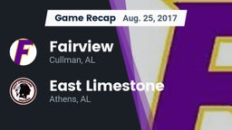 Recap: Fairview  vs. East Limestone  2017