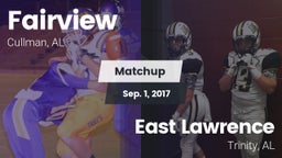 Matchup: Fairview vs. East Lawrence  2017