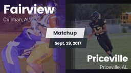 Matchup: Fairview vs. Priceville  2017