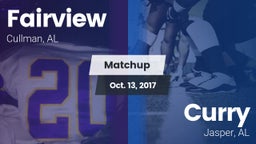 Matchup: Fairview vs. Curry  2017