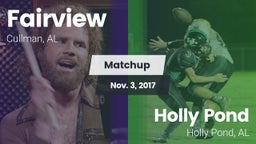 Matchup: Fairview vs. Holly Pond  2017